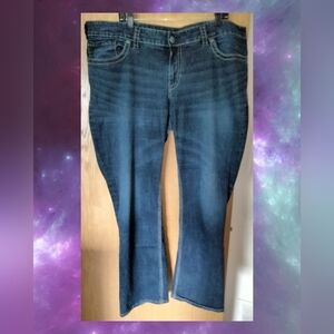 Silver Jeans Co. Suki Mid Slim Boot Size 22W